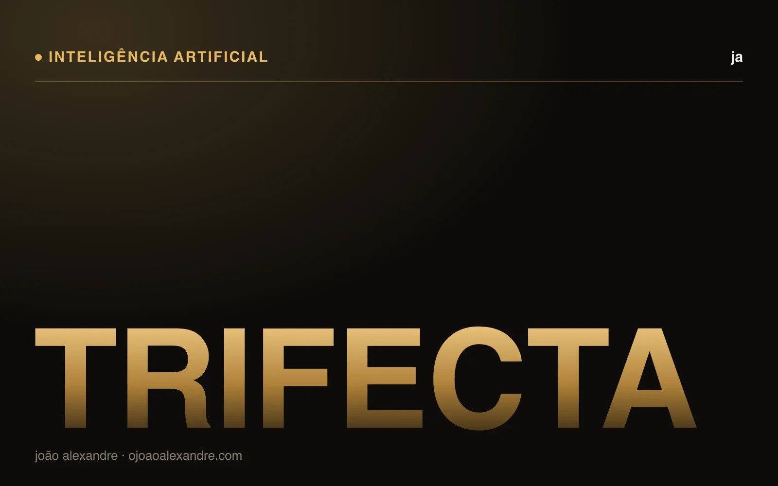 Capa do artigo O trifecta letal chegou em produção